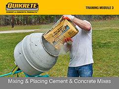 Mixing & Placing Concrete & Cement Mixes
