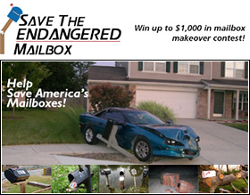 Save the endangered mailbox