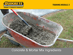 Concrete & Cement: The basics