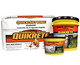 Quick-Setting Cement | QUIKRETE: Cement and Concrete Products