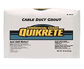 Cable Duct Grout