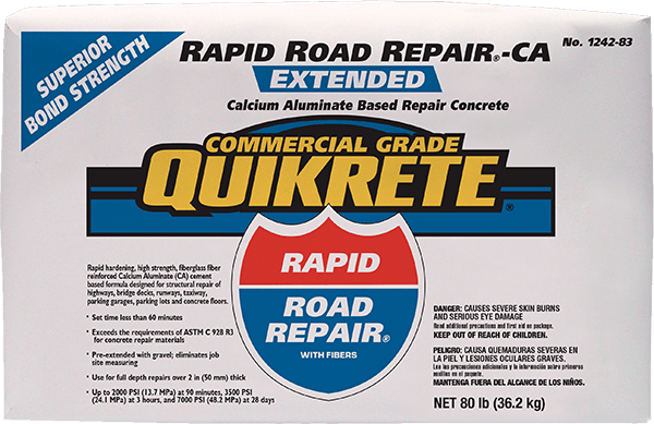 Rapid Road Repair Extended - CA (Calcium Aluminate)